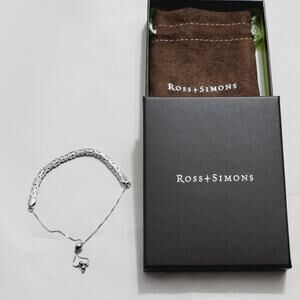 Ross Simons Sterling Silver Byzantine Bolo Bracelet
